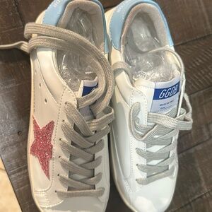 New Golden Goose SuperStars size 6.5